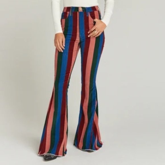Show Me Your Mumu Corduroy Flare Pant - Picture 2 of 7